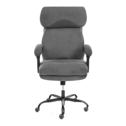 Кресло Chief metalBL ткань, серый, KUB 05/TW-12