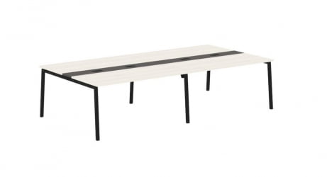 Переговорный стол EDIS ELCT 3116 Ясень Траун Мокко Черный