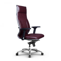 Кресло руководителя Metta L 1m 44M/4D Комплект 1 Бордовое