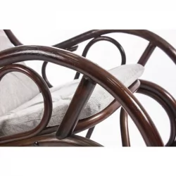 Кресло-качалка CLASSIC MI-001 с подушкой Орех