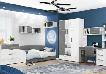 Детская кровать с бортиком Аляска 502.11