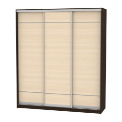 Шкаф-купе B-220х200х60-1(Венге-ДМ-D7D7D7)