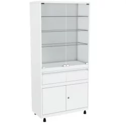 Шкаф медицинский ШМС-2-Р-2