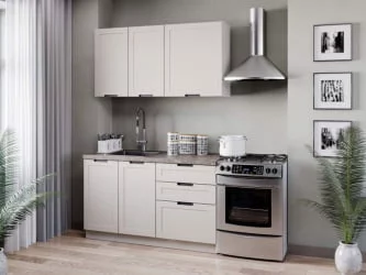 Шкаф для посуды 600 с 4 дверями Джамис ЛД 296.470.000.115 Белый Кашмир