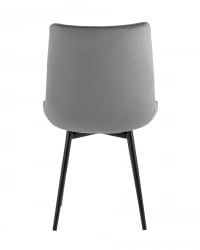 Стул Дарвин велюр Темно-серый