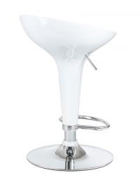 Стул барный DOBRIN BOMBA (белый) 2 шт