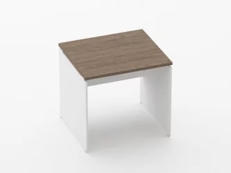 Стол прямой Deka ЛДСП каркас 75.07.08 Дуб Верцаска/Белый