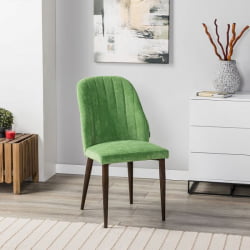 Стул Alen зеленый/т. орех