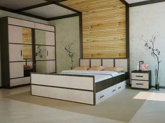 Кровать Сакура 1,4 м