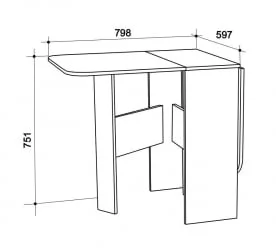 Стол Мечта Венге