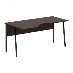 Стол эргономичный левый IMAGO Plus СА-1P(Л) Венге Магия Черный