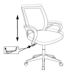 Кресло детское Бюрократ BUROKIDS 1 SHEEPS