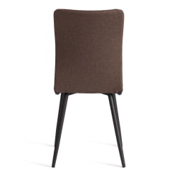 Стул La Rousse NEW, ткань рогожка, коричневый/черный, 3М7-147, 45x55x93 см