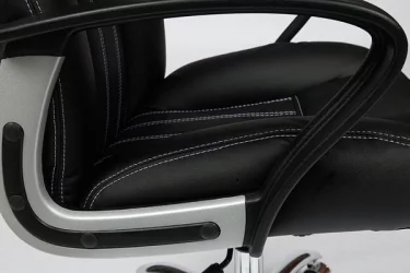 Кресло руководителя Oxford хром черный 36-6