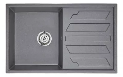 Кухонная мойка GRANULA 8002 Графит