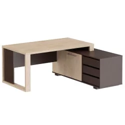 Стол руководителя ACT 1716 R Дуб Девон