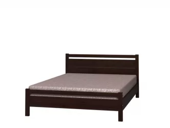 Односпальная кровать Вероника 1 200х90 Орех темный