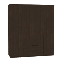 Шкаф распашный R-198х180х45-2-PO(Венге)