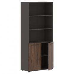 Шкаф с одним комплектом глухих малых дверей EDIS EHCS 85.5 Дуб Денвер темный Мокко Мокко