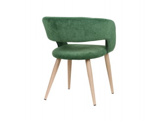 Кресло Hugs зеленый/нат.дуб