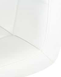 Стул барный DOBRIN KRUGER (белый) 2 шт