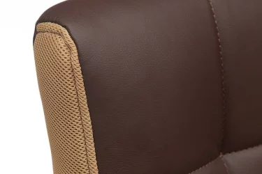 Кресло офисное TRENDY Коричневое Бронза 36-36/21