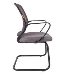 Кресло для посетителей Chairman 698V Серый