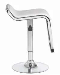 Стул барный ДОБРИН CРАCК Белый / DOBRIN CRACK
