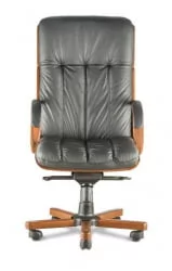 Кресло с высокой спинкой Бонн D100 Черное 107