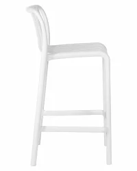 Стул полубарный ДОБРИН CХЛОЕ Белый / DOBRIN CHLOE