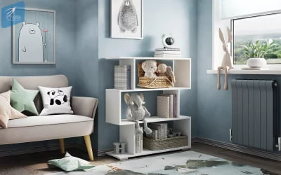 Стеллаж ЛАЙТ СЖ-002 Дуб сонома светлый