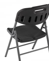 Складной стул банкетный черный