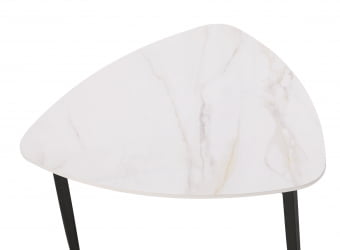 Журнальный столик Alara светлая керамика