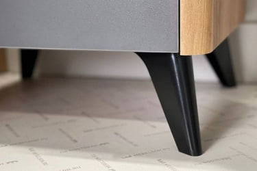 Тумба прикроватная Адам MSA-01 дуб крафт золотой/графит