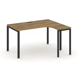 Стол эргономичный правый CONCEPT CN.SA-001(R) Сандал Янтарный Черный