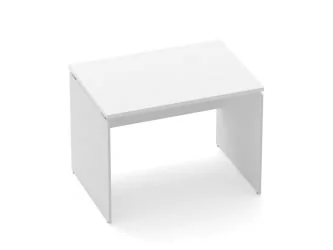 Стол прямой Дека ЛДСП каркас 75.07.10 Белый / Deka