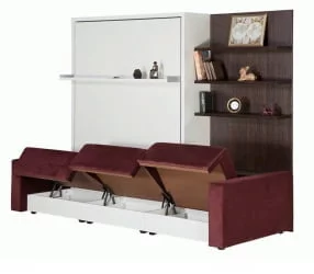 Мебель-трансформер Смарт 1 3-в-1 1600 правый Венге