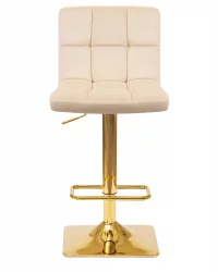 Стул барный DOBRIN GOLDIE Бежевый велюр MJ9-10