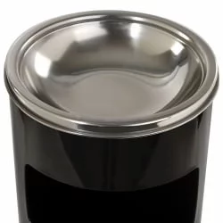 Урна с пепельницей LAIMA PROFESSIONAL 27 литров Черный