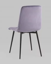 Стул Одди велюр Пыльно-сиреневый