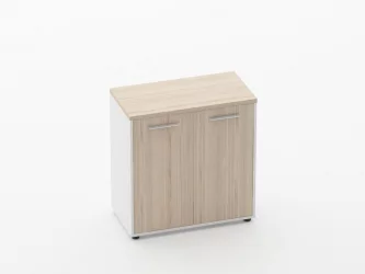 Шкаф 1 широкий закрытый Deka 10.08.111 Туя/Белый