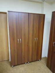 Офисный шкаф Лидер 82.11 Орех Пегас