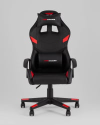 Кресло спортивное TopChairs Warden черно-красный