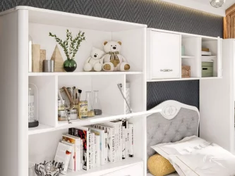 Комплект мебели для детской Элис №3 Белый