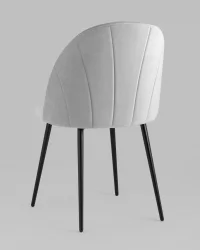 Стул для кухни Логан NEW велюр Светло-серый