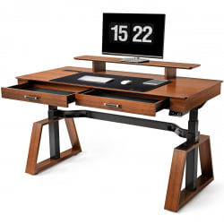 Игровой компьютерный стол ЕУРЕКА Арк 160кс74 см ЕРК-ЕД-ТКС63-ВН / EUREKA Ark 160x74 ERK-ED-TX63-WN