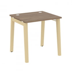 Стол письменный Оникс Вуд ОВ.СП-0.7 Дуб Аризона/Дуб Светлый/Металл Белый 780*720*750 / OW.SP-0.7
