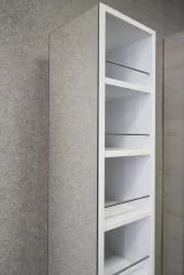 Дизайнерский шкаф Спика Шелф Белый