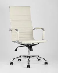Кресло руководителя TopChairs City Бежевое
