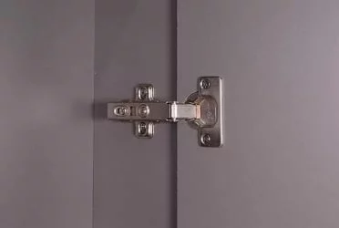 Шкаф двухстворчатый Ольга-Лофт 3.1 Дуб Крафт золотой Темно-серый